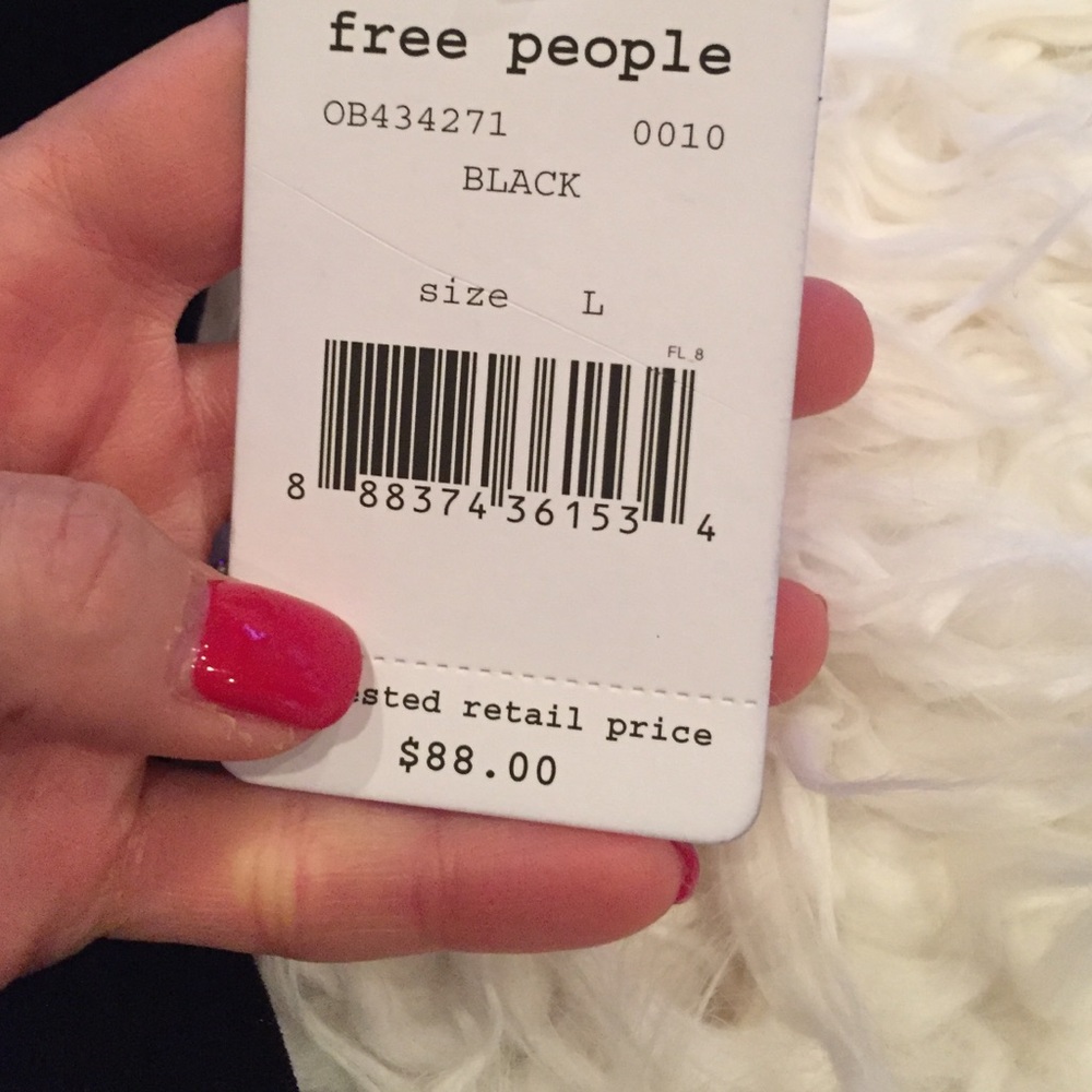 Free People Velvet and Lace double Strap T… - Picture 2 of 6